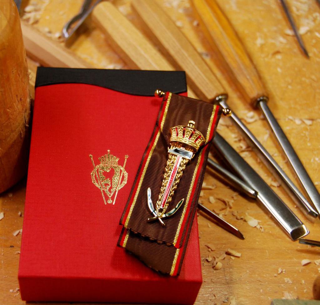Gouden medaille eliten der arbeid